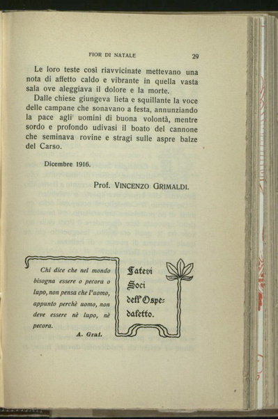 Fior di Natale : strenna-calendario pel 1917 : a beneficio dei bambini poveri e malati